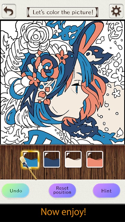 Coloring puzzle-Colorful Games screenshot-0