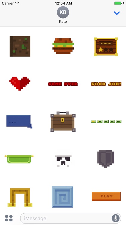 Animated Pixel Game Stickers