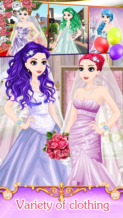 Princess wedding dress - Cute Dress up