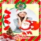 Merry Christmas photo frames - vertical cards