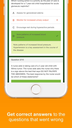 NCLEX-RN Pediatrics Practice Exams Lite(圖5)-速報App