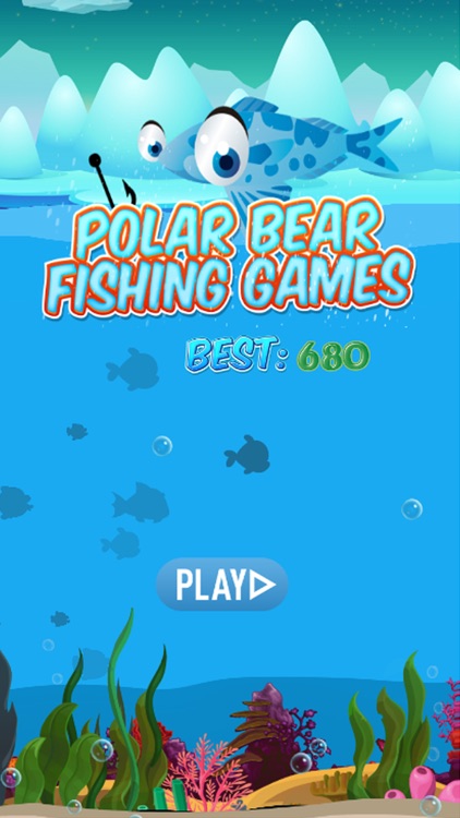 Polar Bear Fishing - fish game seafish games free