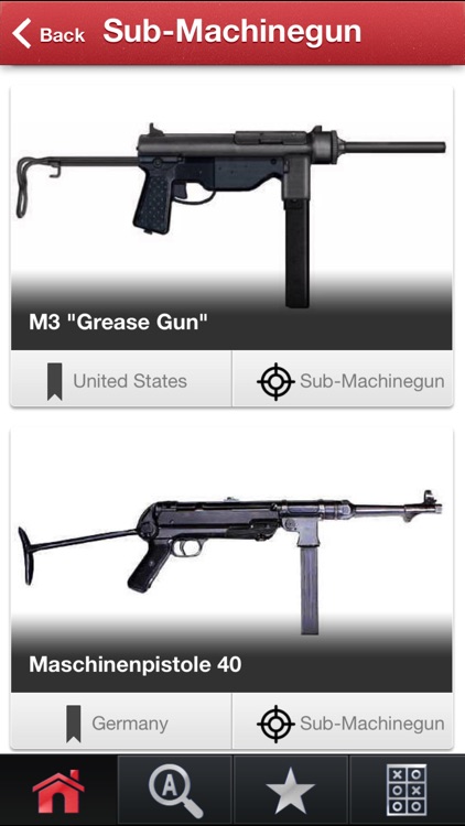 WW2 Infantry Weapons