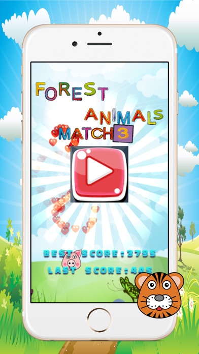 How to cancel & delete Forest Animals Match3 - matching pictures from iphone & ipad 2
