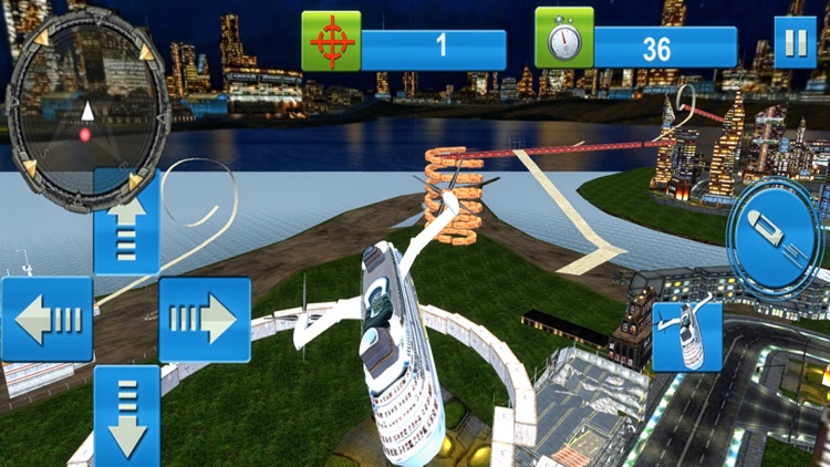 Futuristic Flying Ship Simulator – Air Battle