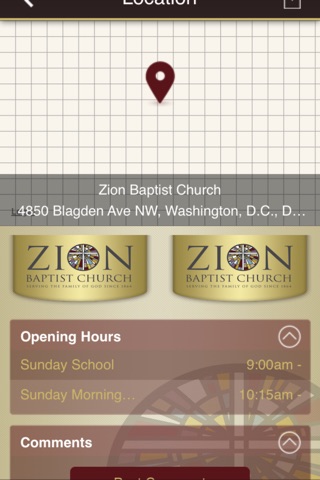 Zion Baptist Church DC screenshot 2