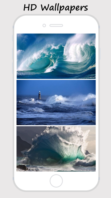 How to cancel & delete Waves Wallz - Collection Of Ocean Waves Wallpapers from iphone & ipad 2