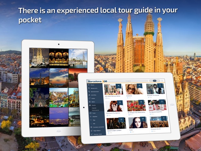 Barcelona Travel Guide & offline city ma