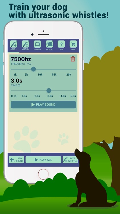 Dog Whistler – Whistle Sounds & Clicker Training