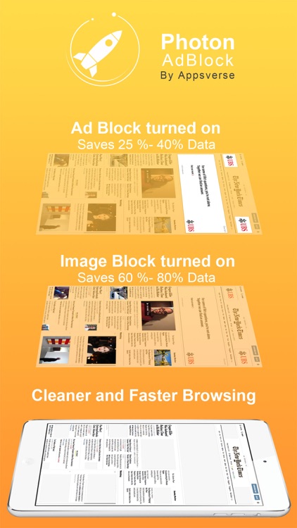 Photon Ad Blocker for Private Secret Browser App