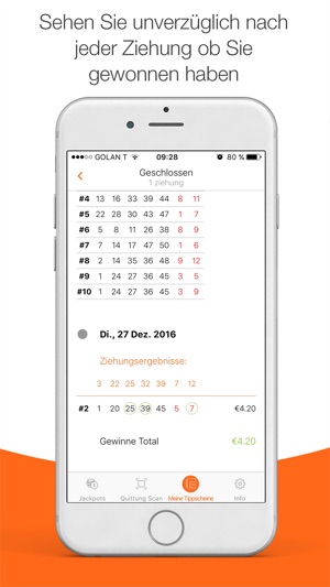 Lotto-Prüfer - Österreich Lotto und Euromillionen(圖4)-速報App