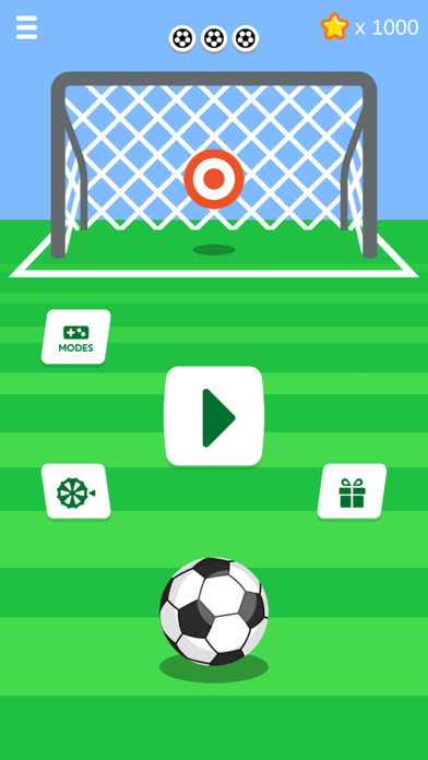 Finger Shoot (Football de football)Capture d'écran de 1
