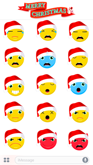 Merry Christmas & Happy New Year 2017 - Cute Emoji(圖5)-速報App