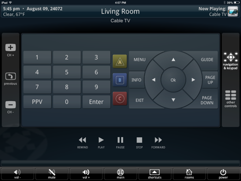 URC Mobile Pad - náhled