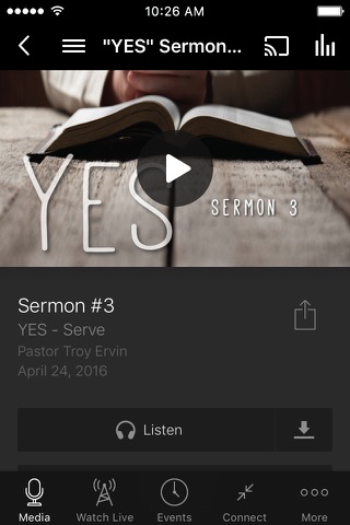 Life Change Church App screenshot 2