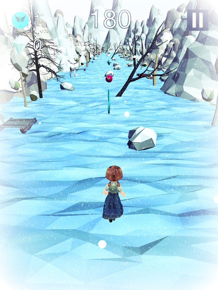 3D Elsabeth Queen  Annastasia Ice Game