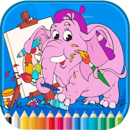 Animal Farm Coloring Book - for Kids