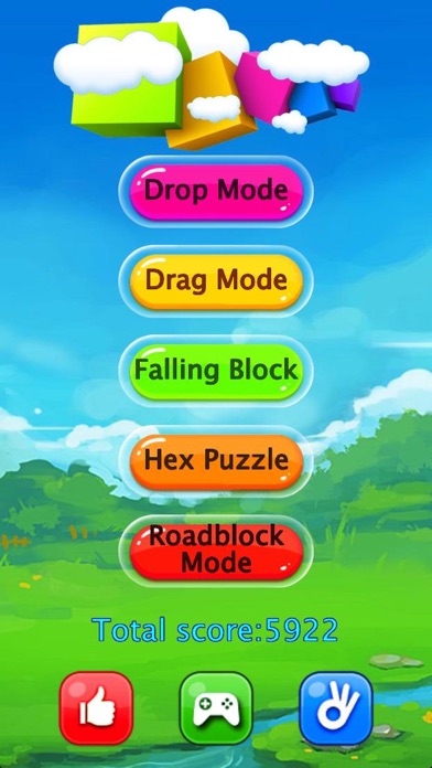How to cancel & delete Block Brick 2017-Free Game Elimination 5 in 1 from iphone & ipad 1
