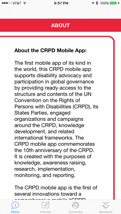 How to cancel & delete CRPD from iphone & ipad 1