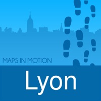 Lyon on foot  Offline Map