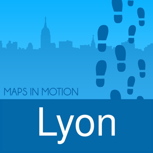 Lyon on foot : Offline Map icon