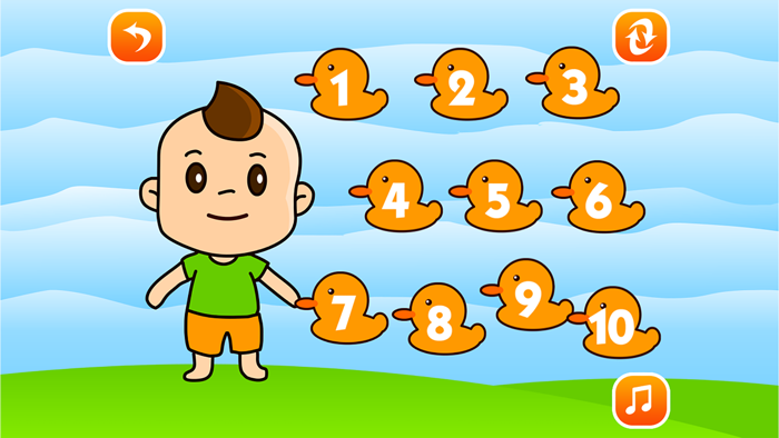 宝宝数鸭子-儿童游戏智力大全2-5岁