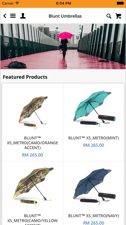 Blunt Umbrellas