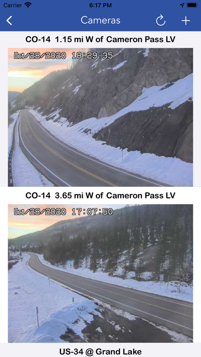CDOT Colorado Road Conditions iphone images