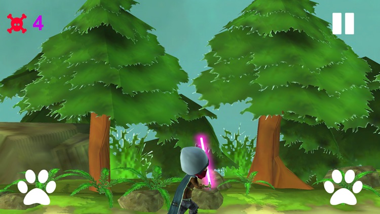 Ninja Fight With Zombies screenshot-3