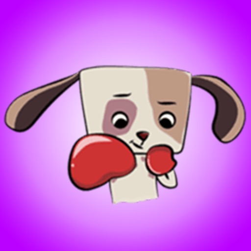 Funny Touching Puppy - New Dog Stickers! icon