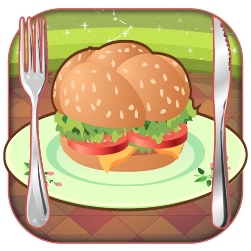 Operating restaurant games icon