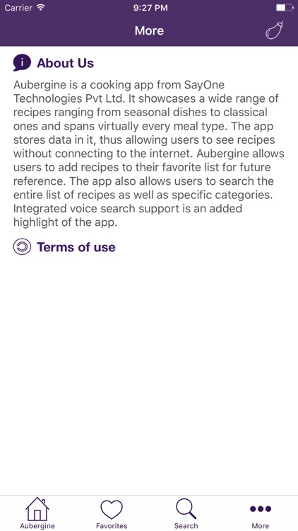 Aubergine - The Cookbook screenshot-4