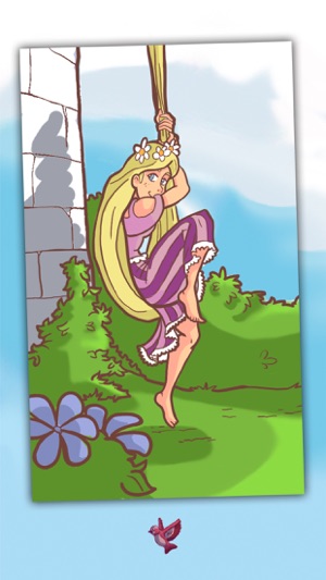 Princess Rapunzel coloring and painting book(圖3)-速報App