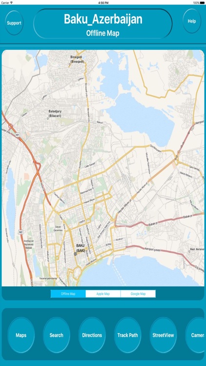 Baku Azerbaijan Offline Map Navigation GUIDE