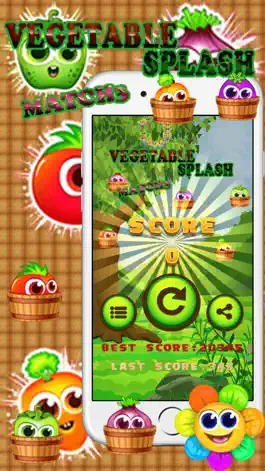 Game screenshot Vegetable Splash Match3 apk