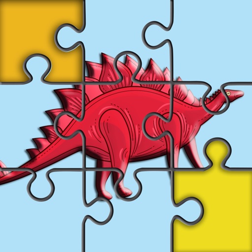 Jurassic Dinosaur world Jigsaw Puzzle for Kids iOS App