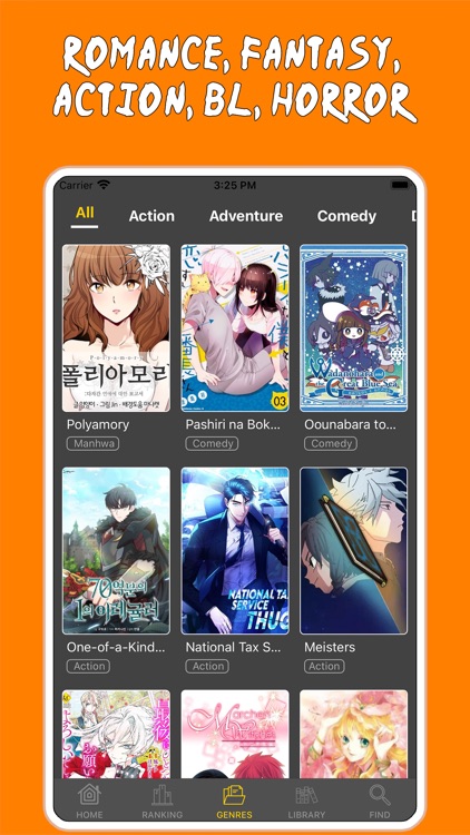 COMIC BOOKS - MANGA READER APP screenshot-4