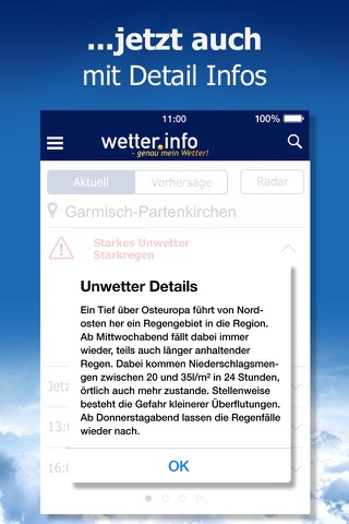 Wetter von t-online screenshot 3