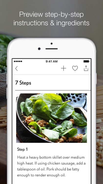 SideChef: Step-by-step cooking