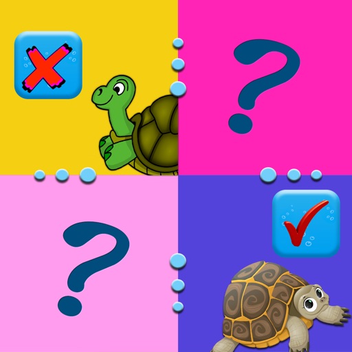 Animal Match Game - Turtle Matching Cards iOS App