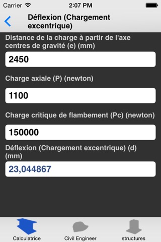 Beam Calculator lite screenshot 3