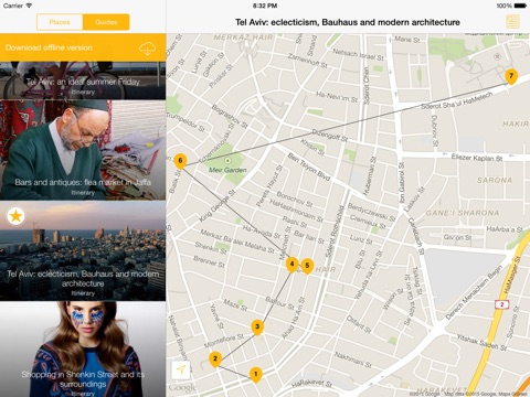 Tel Aviv Travel Guide, Planner and Offline Map screenshot 3