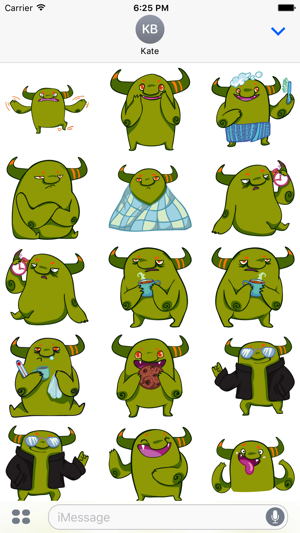 Marvin the Monster Stickers - Ogre emojies!(圖3)-速報App