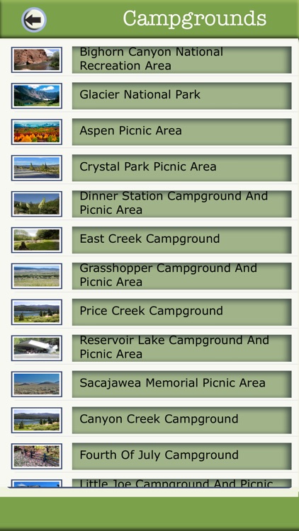 Montana Camping & Hiking Trails