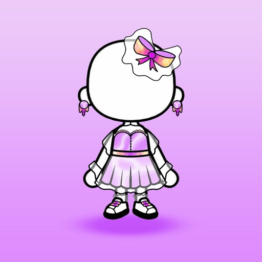 Cute Tuca characters outfits. iOS App