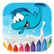 Free Dory Fish Coloring Book Page Game Edition