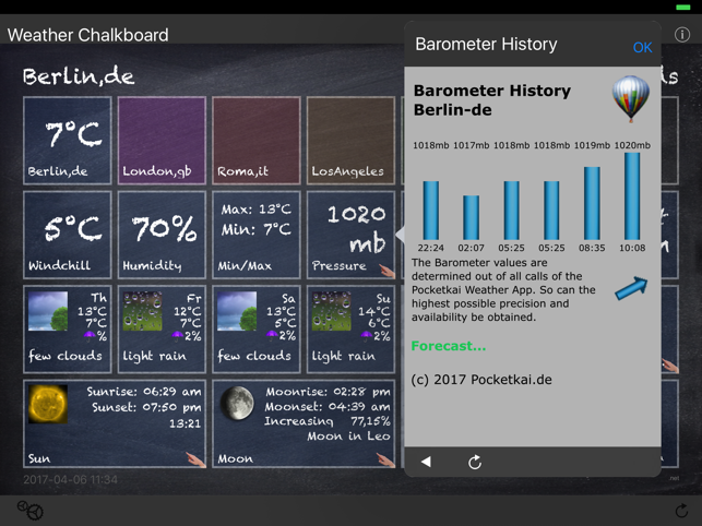 Weather Chalkboard(圖2)-速報App