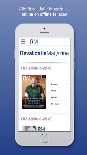 Revalidatie Magazine(圖1)-速報App