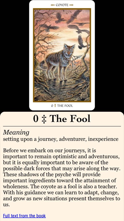 Animals Divine Tarot screenshot-3