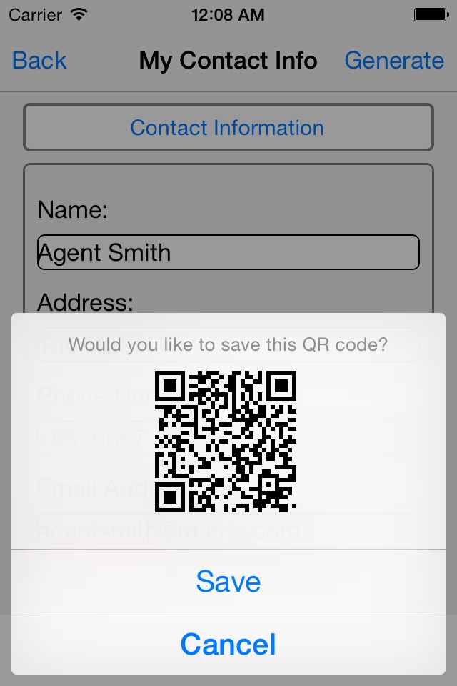 QR Code Maker screenshot 3